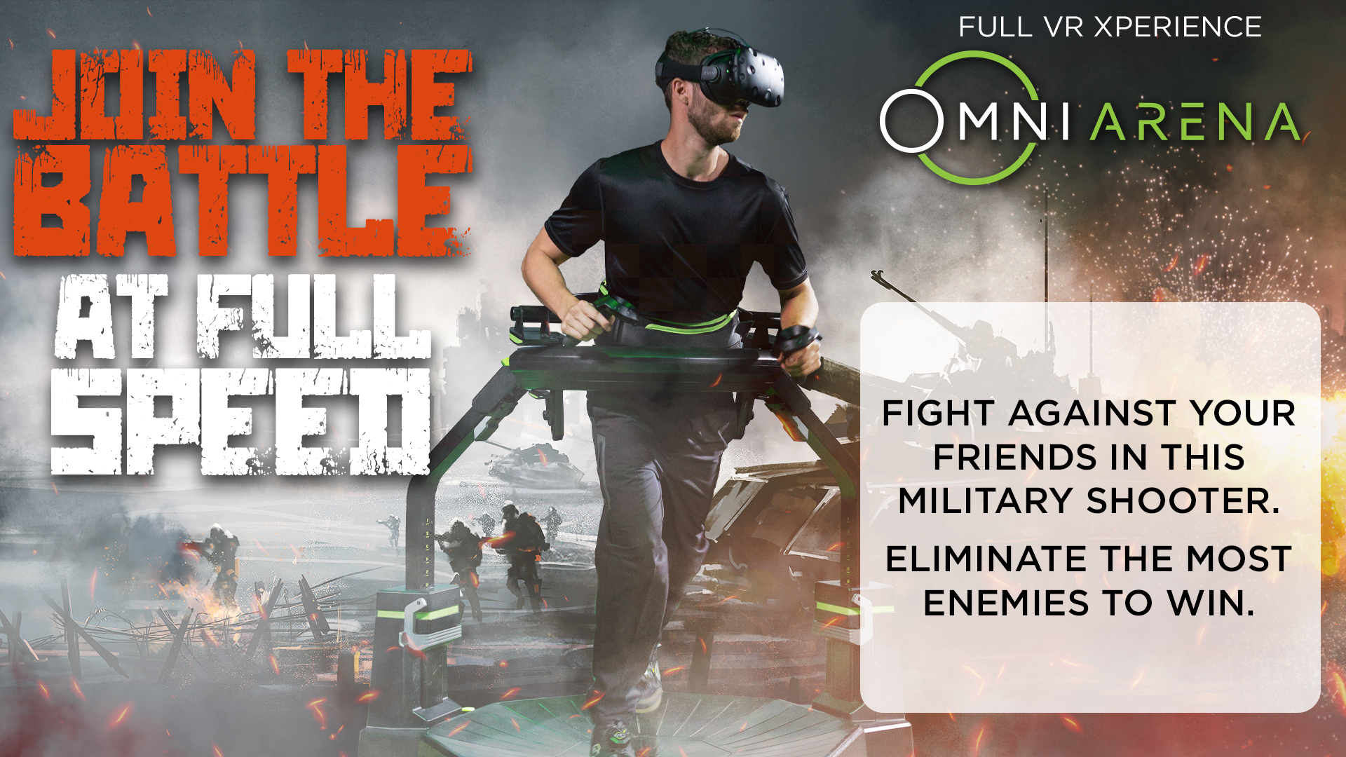 Play Elite Force at Omni VR now open at Xtreme Action Park