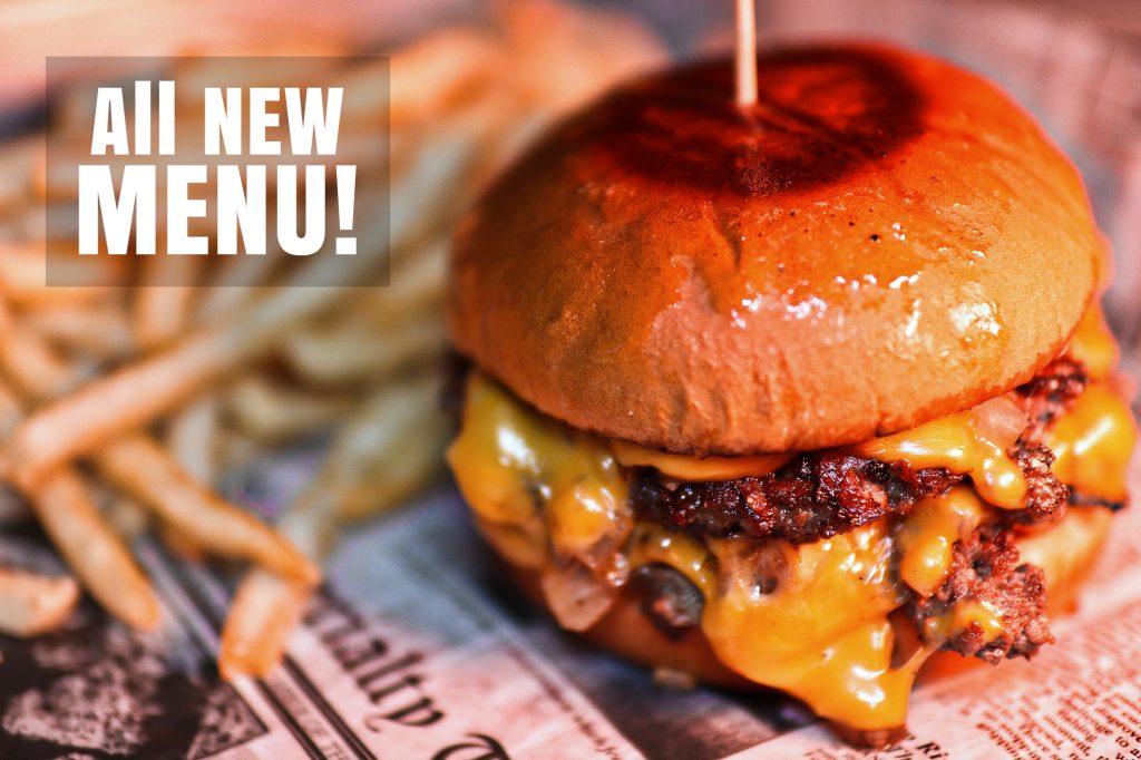 All new Menu at the Cafe