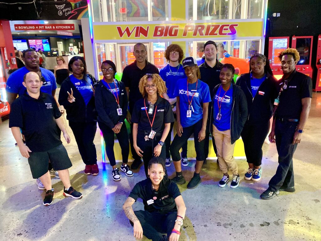 Work at Xtreme Action Park