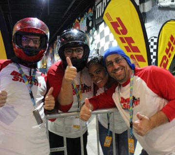 Group Race Fundraising Team DHL